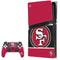NFL San Francisco 49ers Zone Block PS5 Pro Bundle Skin