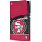NFL San Francisco 49ers Zone Block PS5 Pro Console Skin