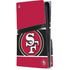 NFL San Francisco 49ers Zone Block PS5 Pro Disk Console Skin