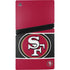 NFL San Francisco 49ers Zone Block PS5 Pro Disk Console Skin