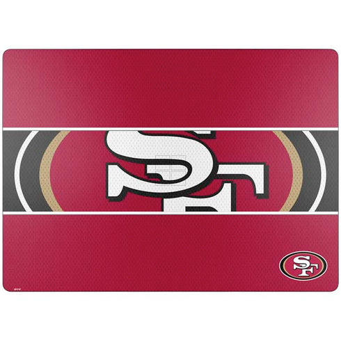 NFL San Francisco 49ers Zone Block Surface Laptop 7 13.8in Skin