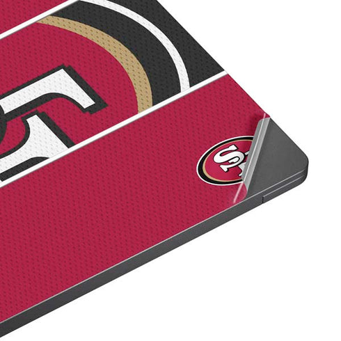 NFL San Francisco 49ers Zone Block Surface Laptop 7 13.8in Skin