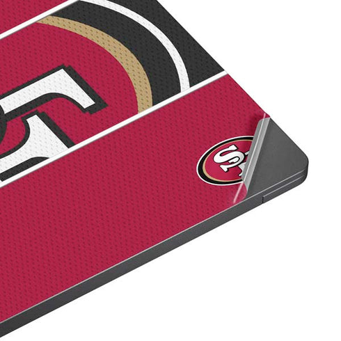 NFL San Francisco 49ers Zone Block Surface Laptop 7 15in Skin
