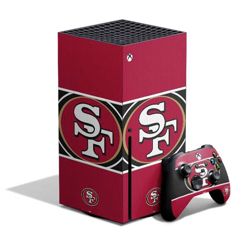 NFL San Francisco 49ers Zone Block Xbox Series X Bundle Skin