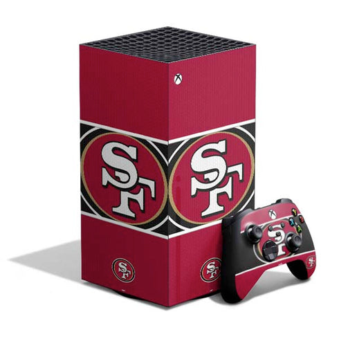 NFL San Francisco 49ers Zone Block XBox Series X Digital Edition Bundle Skin
