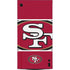 NFL San Francisco 49ers Zone Block XBox Series X Digital Edition Console Skin