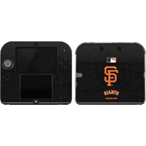 MLB San Francisco Giants - Solid Distressed Nintendo Skins