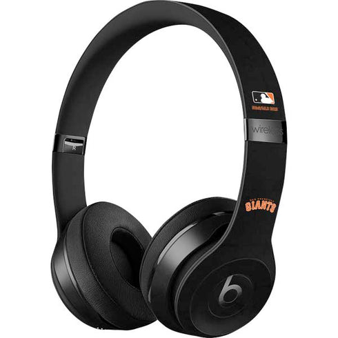 MLB San Francisco Giants - Solid Distressed Beats Solo 3 Wireless Skin