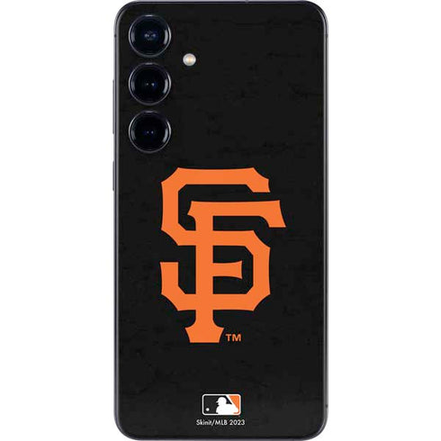 MLB San Francisco Giants - Solid Distressed Galaxy A16 5G Skin