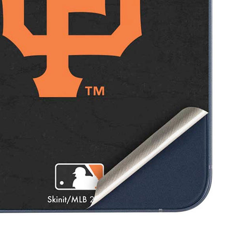 MLB San Francisco Giants - Solid Distressed Galaxy A36 5G Skin