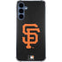 MLB San Francisco Giants - Solid Distressed Galaxy A55 5G Clear Case