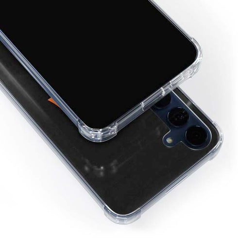 MLB San Francisco Giants - Solid Distressed Galaxy A55 5G Clear Case