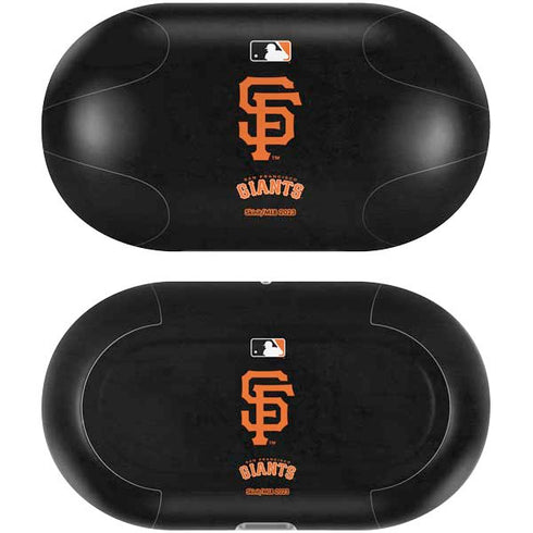 MLB San Francisco Giants - Solid Distressed Galaxy Buds Plus Skin