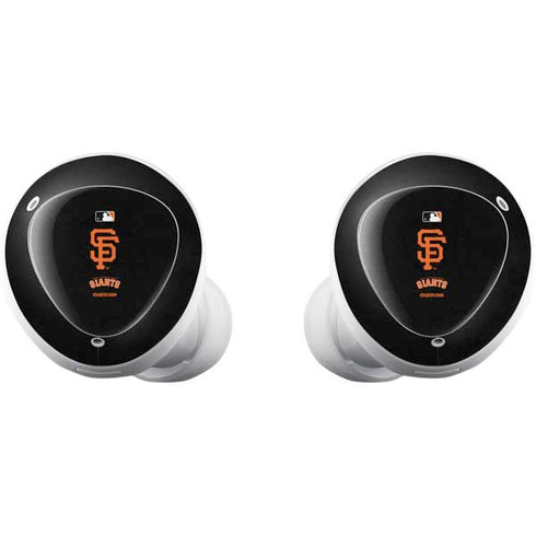 MLB San Francisco Giants - Solid Distressed Galaxy Buds Plus Skin