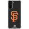 MLB San Francisco Giants - Solid Distressed Galaxy S22 Plus Clear Case