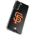 MLB San Francisco Giants - Solid Distressed Galaxy S22 Plus Clear Case