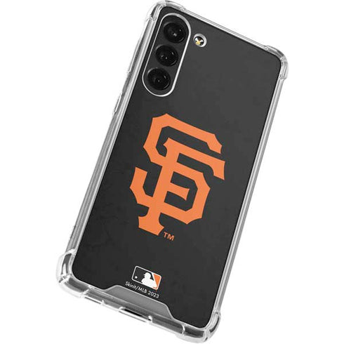 MLB San Francisco Giants - Solid Distressed Galaxy S24 FE Clear Case