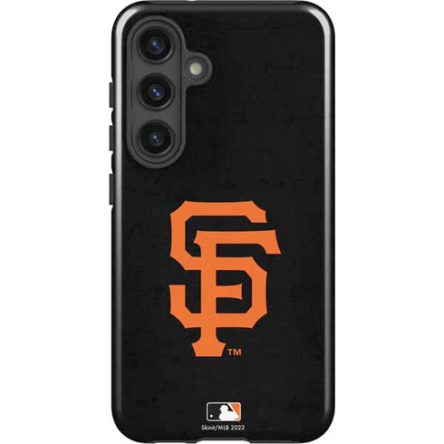 MLB San Francisco Giants - Solid Distressed Galaxy S25 Plus Impact Case