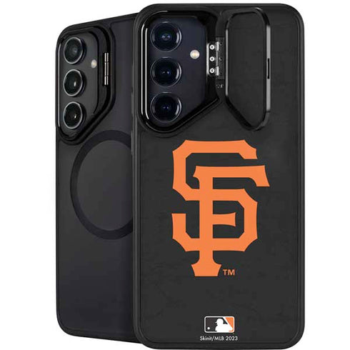MLB San Francisco Giants - Solid Distressed Galaxy S24 Plus Kickstand Case