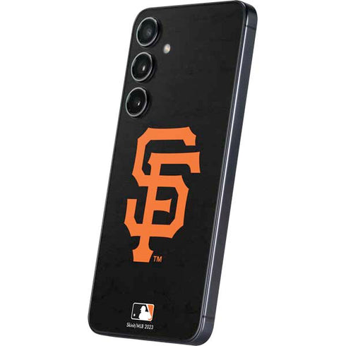 MLB San Francisco Giants - Solid Distressed Galaxy S25 Plus Skin