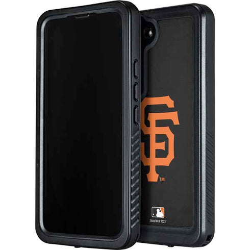 MLB San Francisco Giants - Solid Distressed Galaxy S24 Plus Waterproof Case