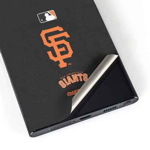 MLB San Francisco Giants - Solid Distressed Galaxy S25 Ultra Skin