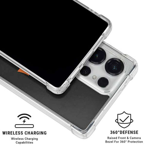 MLB San Francisco Giants - Solid Distressed Galaxy S25 Ultra Clear Case