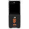 MLB San Francisco Giants - Solid Distressed Galaxy Z Flip6 Clear Case