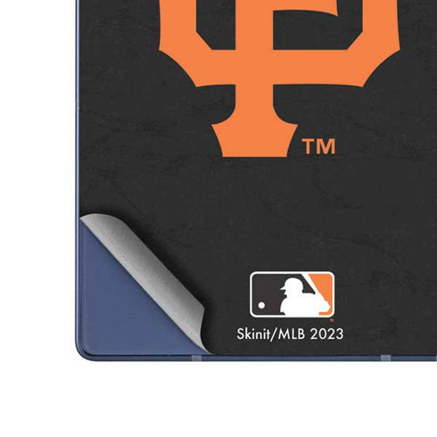 MLB San Francisco Giants - Solid Distressed Galaxy Z Fold6 Skin