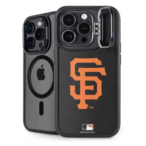 MLB San Francisco Giants - Solid Distressed iPhone 14 Pro Kickstand Case