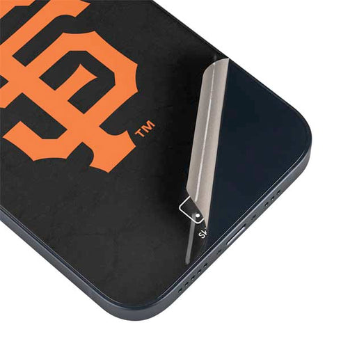 MLB San Francisco Giants - Solid Distressed iPhone Skins