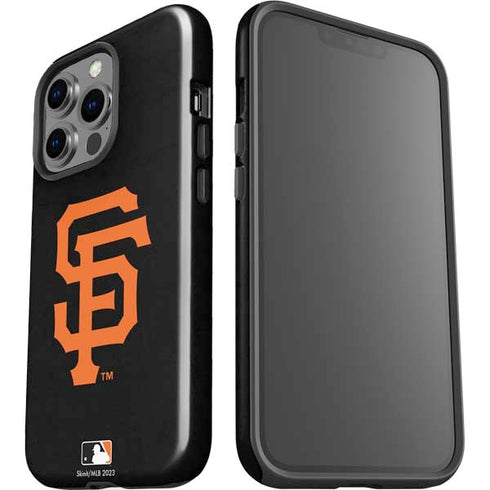 MLB San Francisco Giants - Solid Distressed iPhone 15 Pro Impact Case