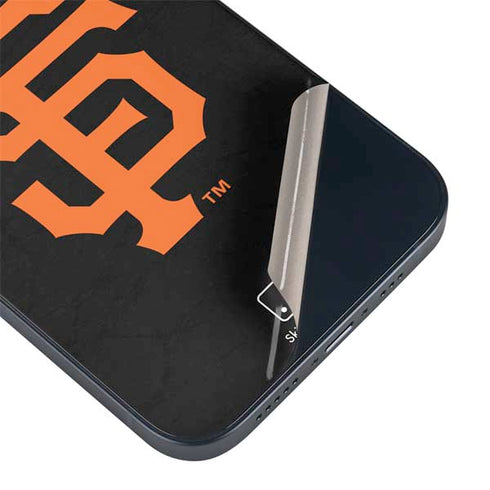 MLB San Francisco Giants - Solid Distressed iPhone 15 Skin