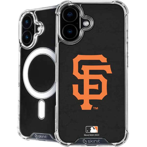 MLB San Francisco Giants - Solid Distressed iPhone 16 MagSafe Case