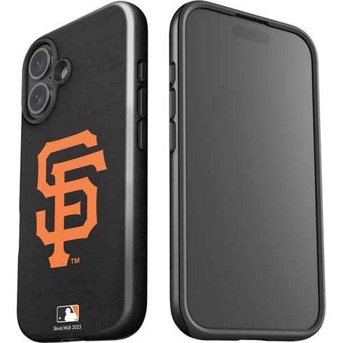 MLB San Francisco Giants - Solid Distressed iPhone 16 Plus Impact Case