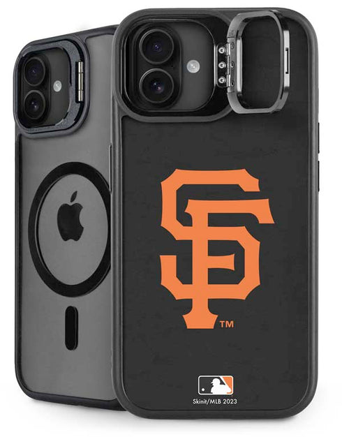 MLB San Francisco Giants - Solid Distressed iPhone 16 Plus Kickstand Case