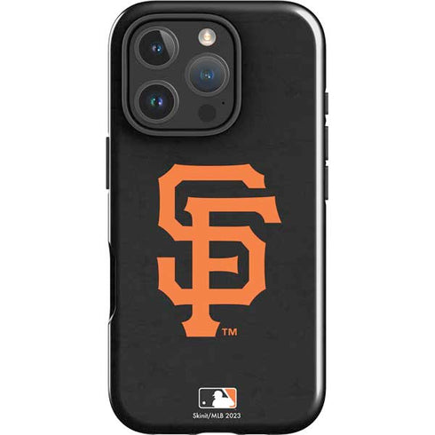 MLB San Francisco Giants - Solid Distressed iPhone 16 Pro Impact Case