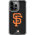 MLB San Francisco Giants - Solid Distressed iPhone 16 Pro Max Clear Case