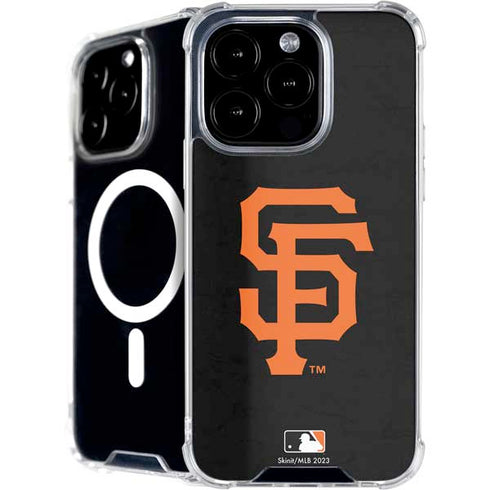 MLB San Francisco Giants - Solid Distressed iPhone 16 Pro Max MagSafe Case