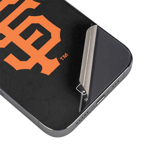 MLB San Francisco Giants - Solid Distressed iPhone 16 Pro Max Skin
