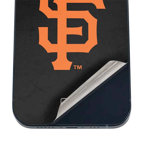 MLB San Francisco Giants - Solid Distressed iPhone 16 Skin