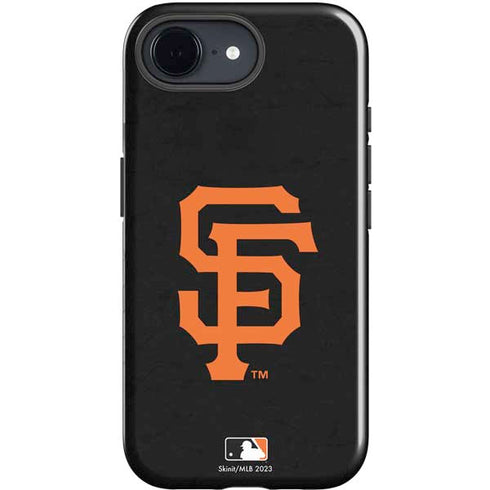 MLB San Francisco Giants - Solid Distressed iPhone 16e Impact Case