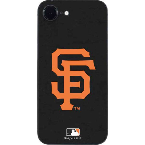 MLB San Francisco Giants - Solid Distressed iPhone 16e Skin