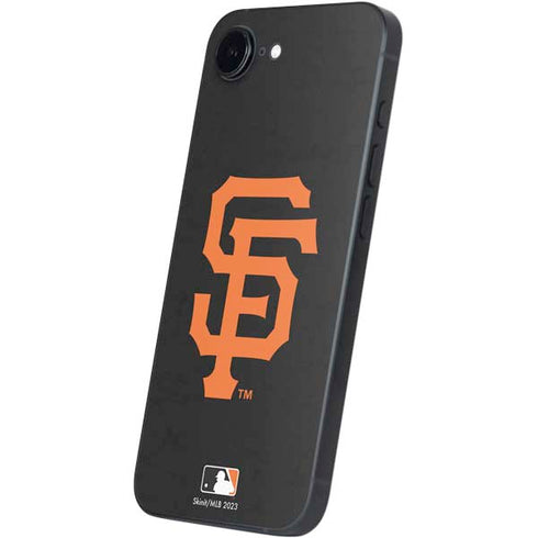 MLB San Francisco Giants - Solid Distressed iPhone 16e Skin