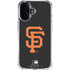 MLB San Francisco Giants - Solid Distressed iPhone 17 Clear Case