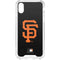 MLB San Francisco Giants - Solid Distressed iPhone XS Clear Case