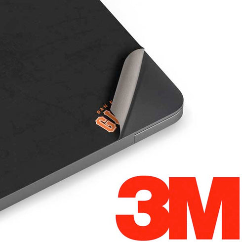 MLB San Francisco Giants - Solid Distressed Apple MacBook Air Skin