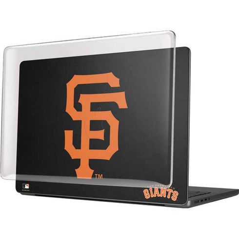 MLB San Francisco Giants - Solid Distressed MacBook Pro 14in (2021-24) Case plus Skin