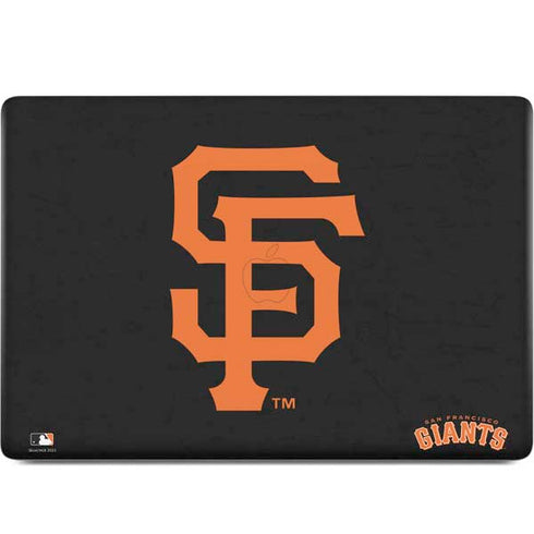 MLB San Francisco Giants - Solid Distressed MacBook Skins