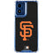 MLB San Francisco Giants - Solid Distressed Moto G Play 4G (2024) Clear Case